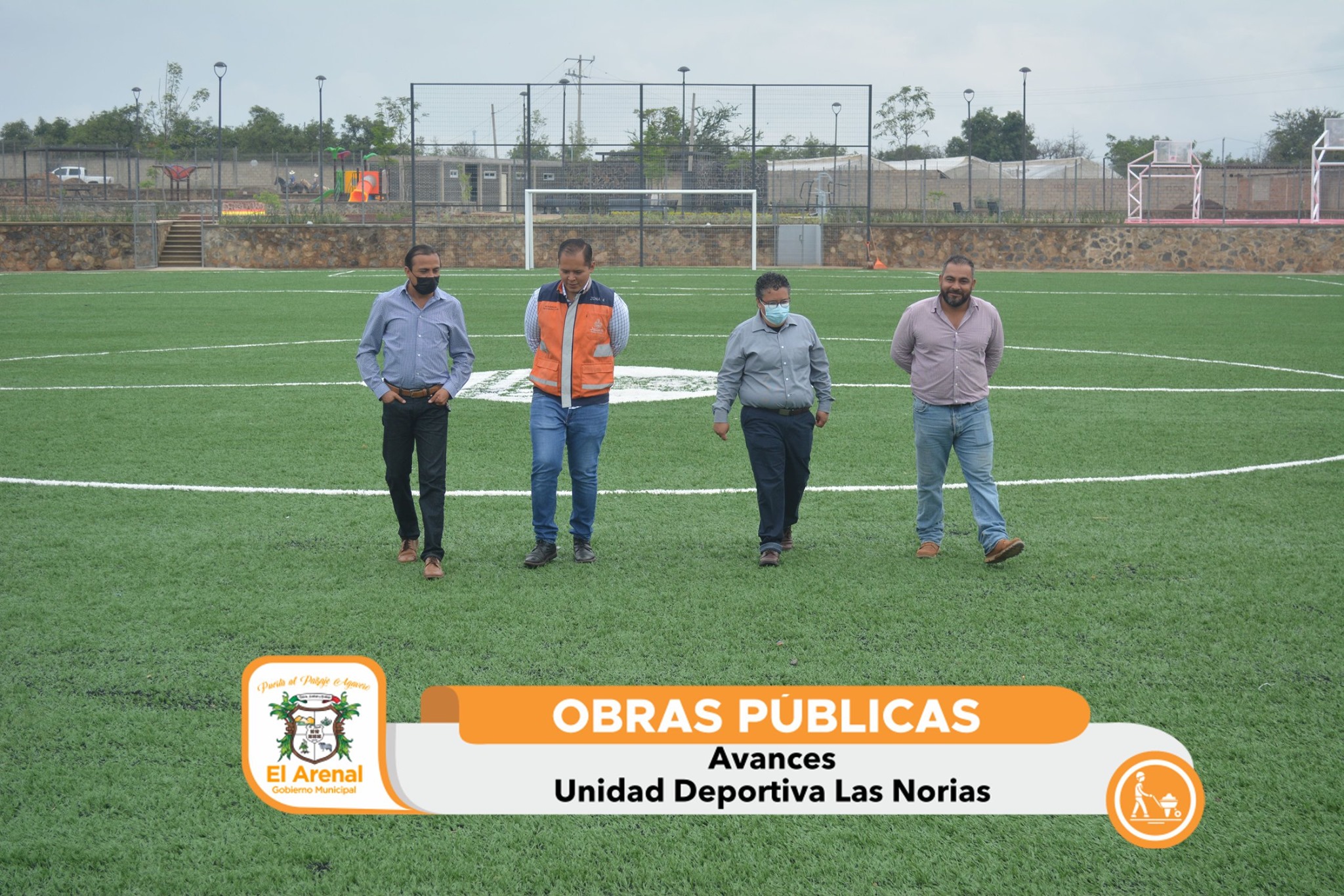 Avances Unidad Deportivas Las Norias